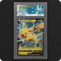 Pikachu V 005/015 25th Anniversary Golden Box Ace Grading 10 slab, front