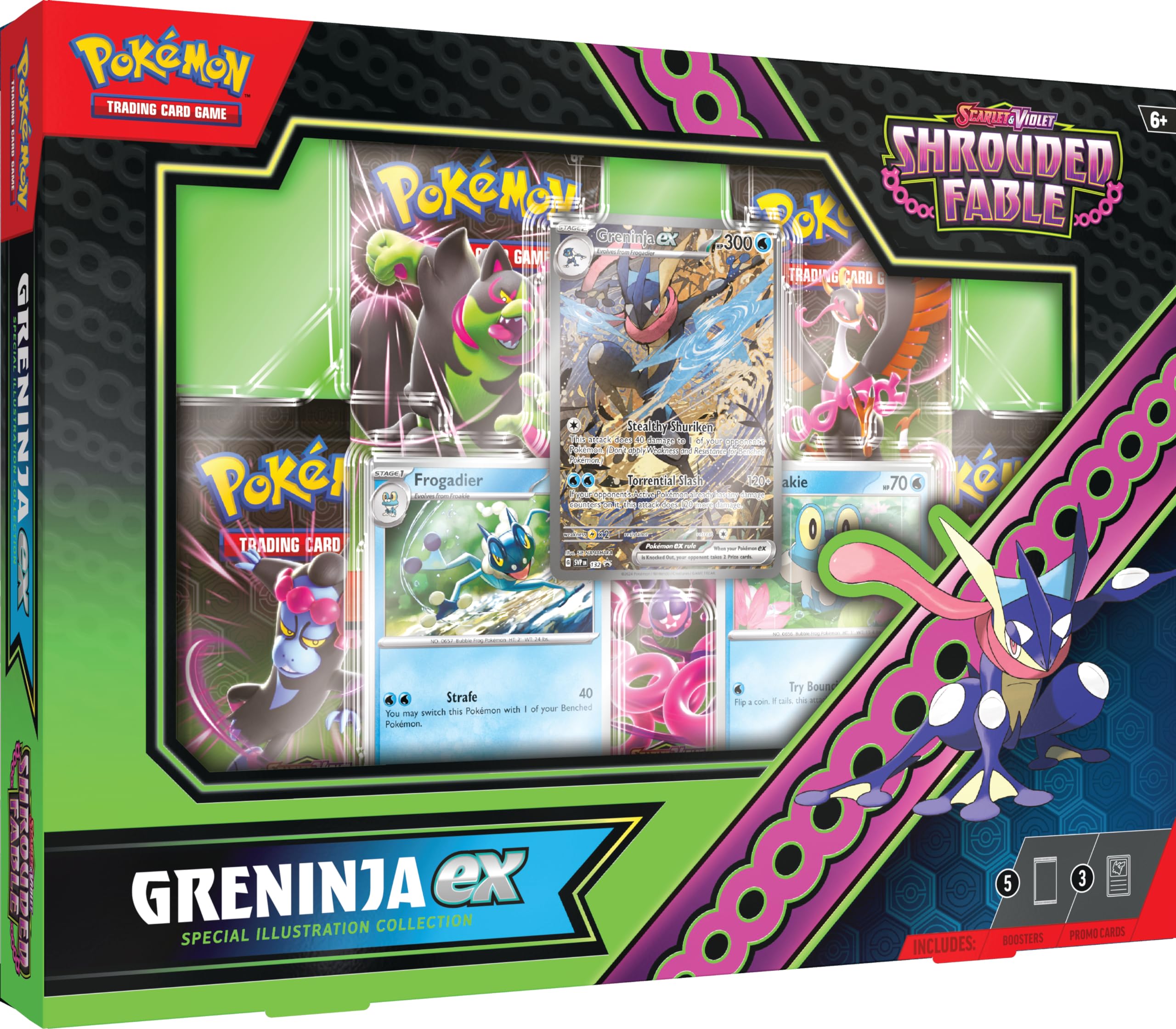 Pokemon TCG: Shrouded Fable - EX Special Collection - Greninja