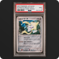 Jirachi 10th Movie Commemoration Promo PSA 9 slab, front
