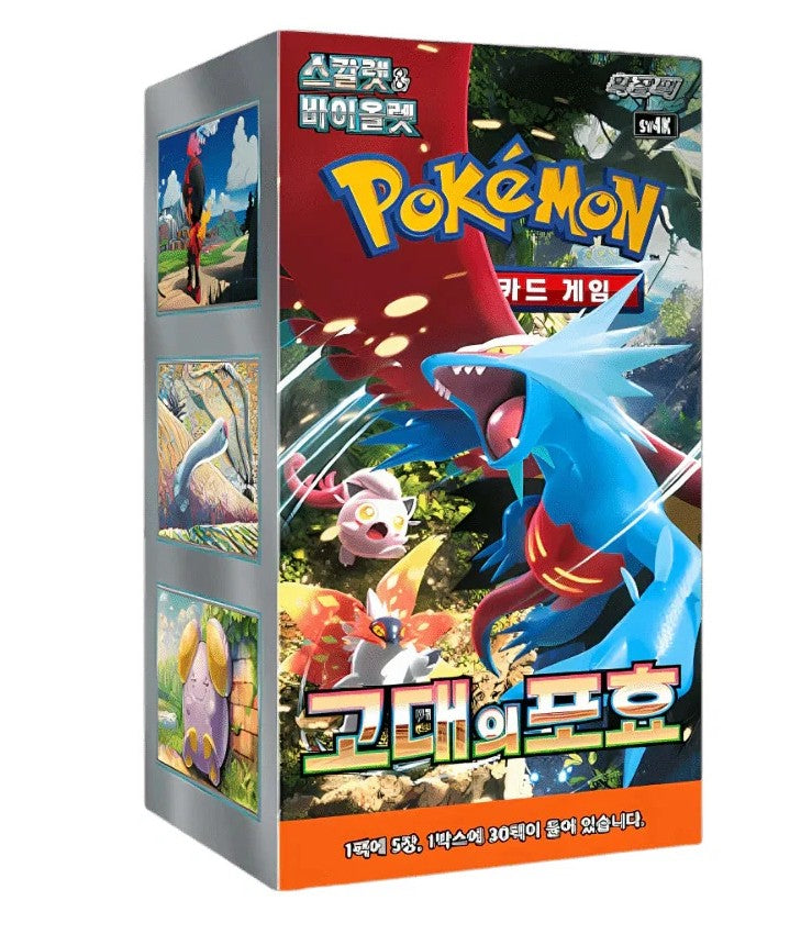 Pokémon Korean TCG: Ancient Roar - SV4K - Korean Booster Box