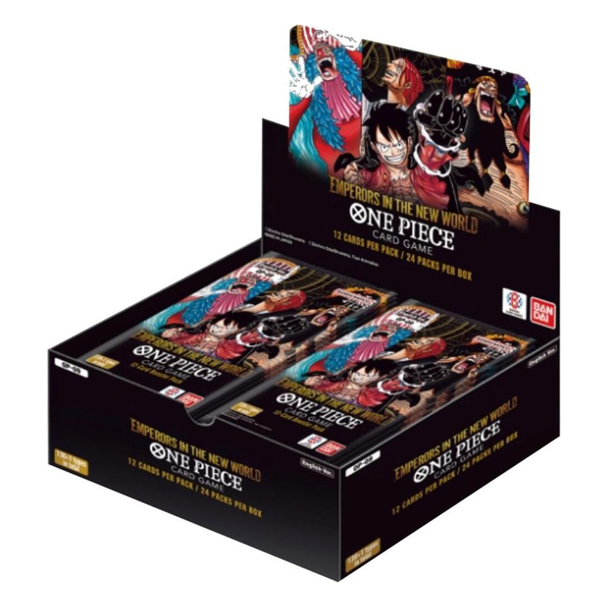 One Piece Card Game: OP-09 - Emperors in the New World - Booster Box (24 Packs)