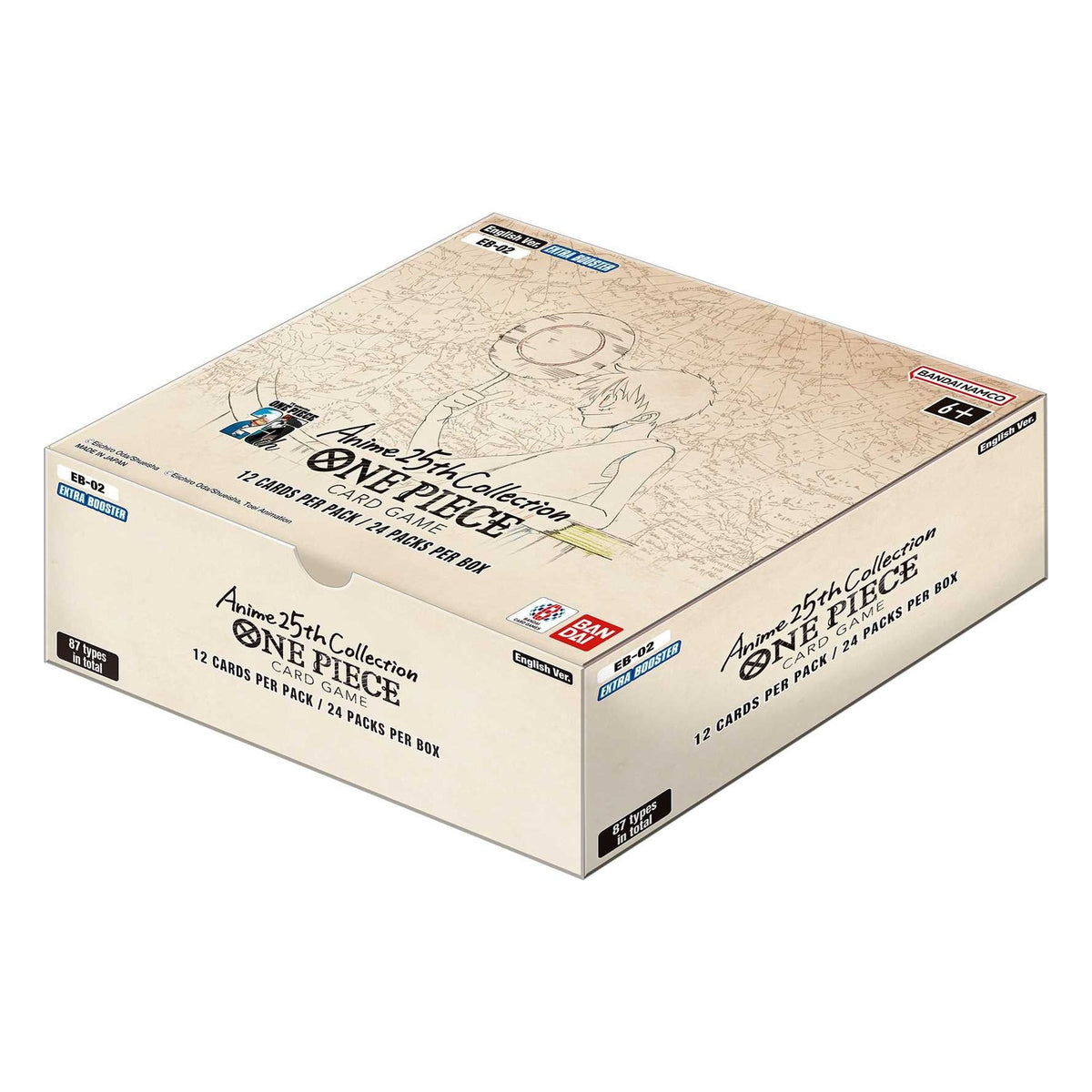 One Piece Card Game: EB-02 - Anime 25th Collection - Booster Box (24 Packs), image 3