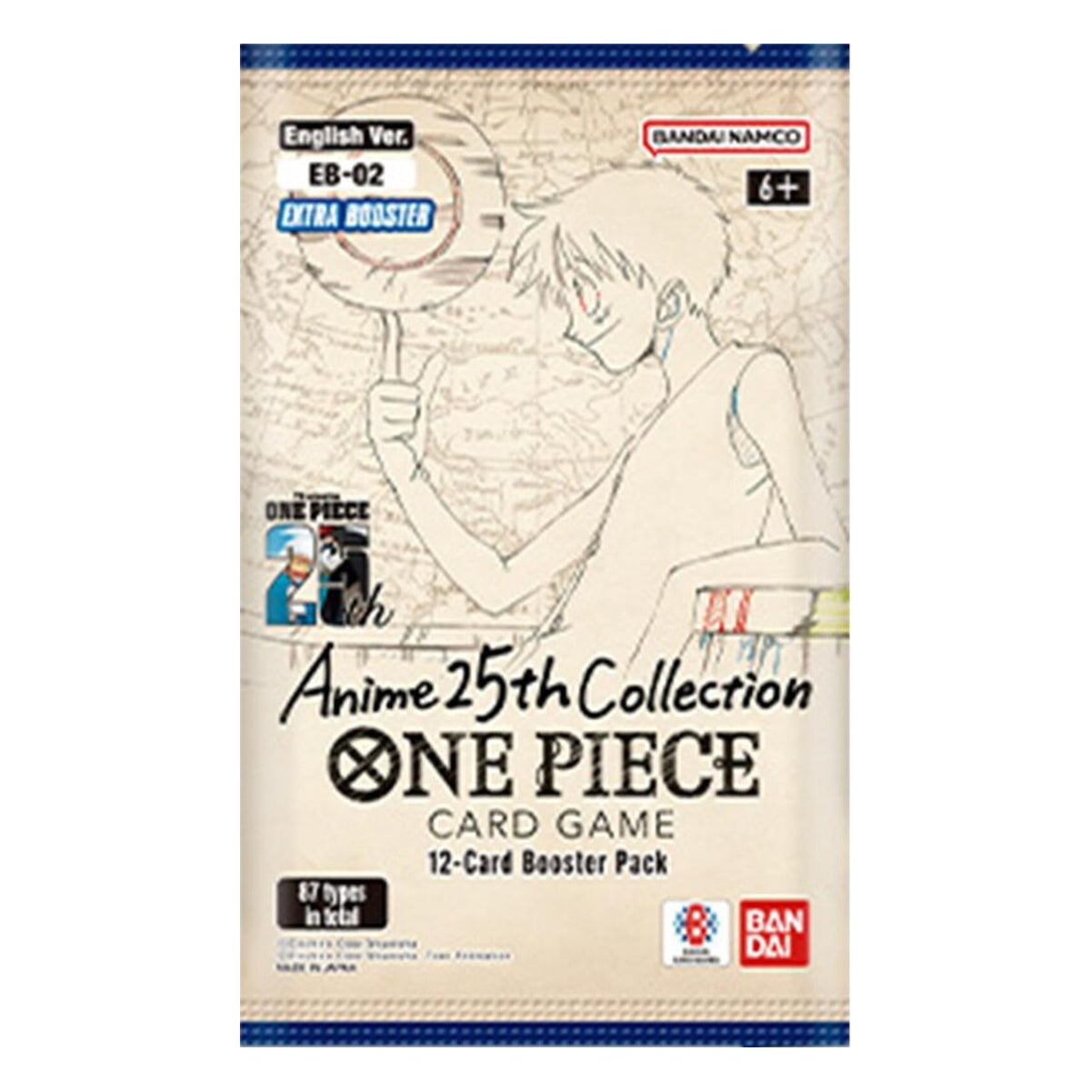 One Piece Card Game: EB-02 - Anime 25th Collection - Booster Pack