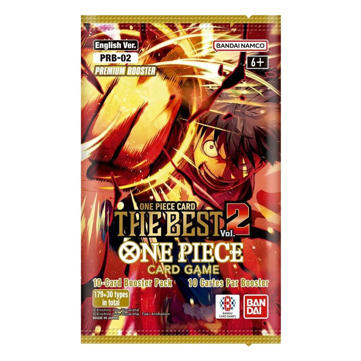 One Piece Card Game: PRB-02 - One Piece Card The Best Vol.2 - Booster Pack