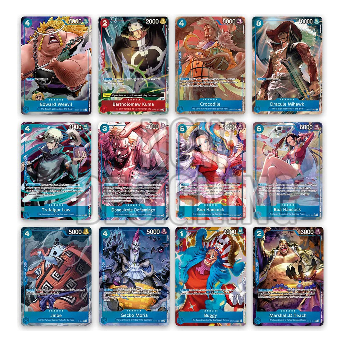 One Piece Card Game: Seven Warlords of the Sea Binder Set, image 3