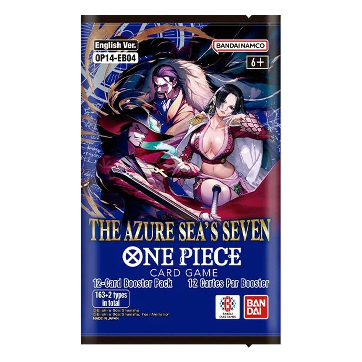 One Piece Card Game: OP-14 - The Azure Sea's Seven - Booster Pack