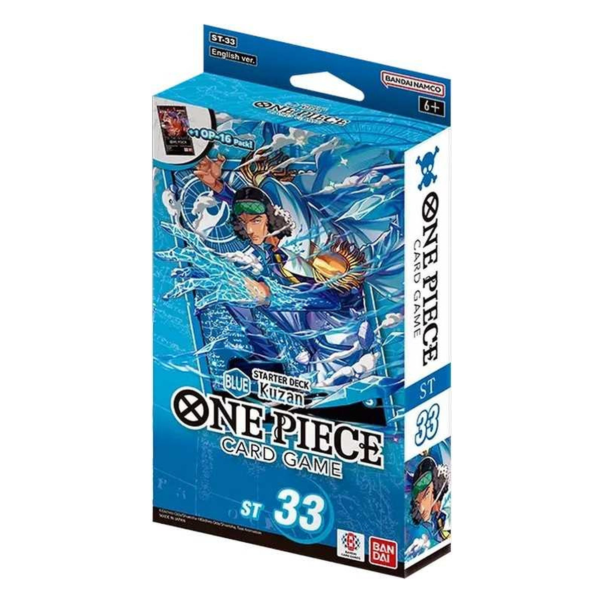 One Piece Card Game: ST-33 - Starter Deck - Blue Kuzan