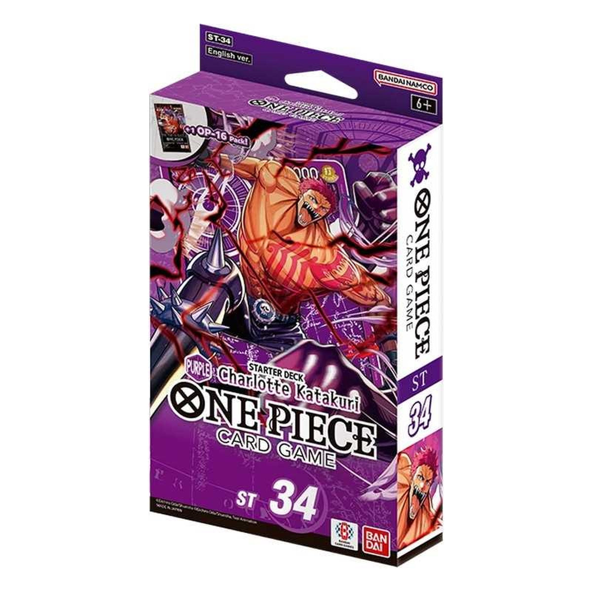One Piece Card Game: ST-34 - Starter Deck - Purple Charlotte Katakuri