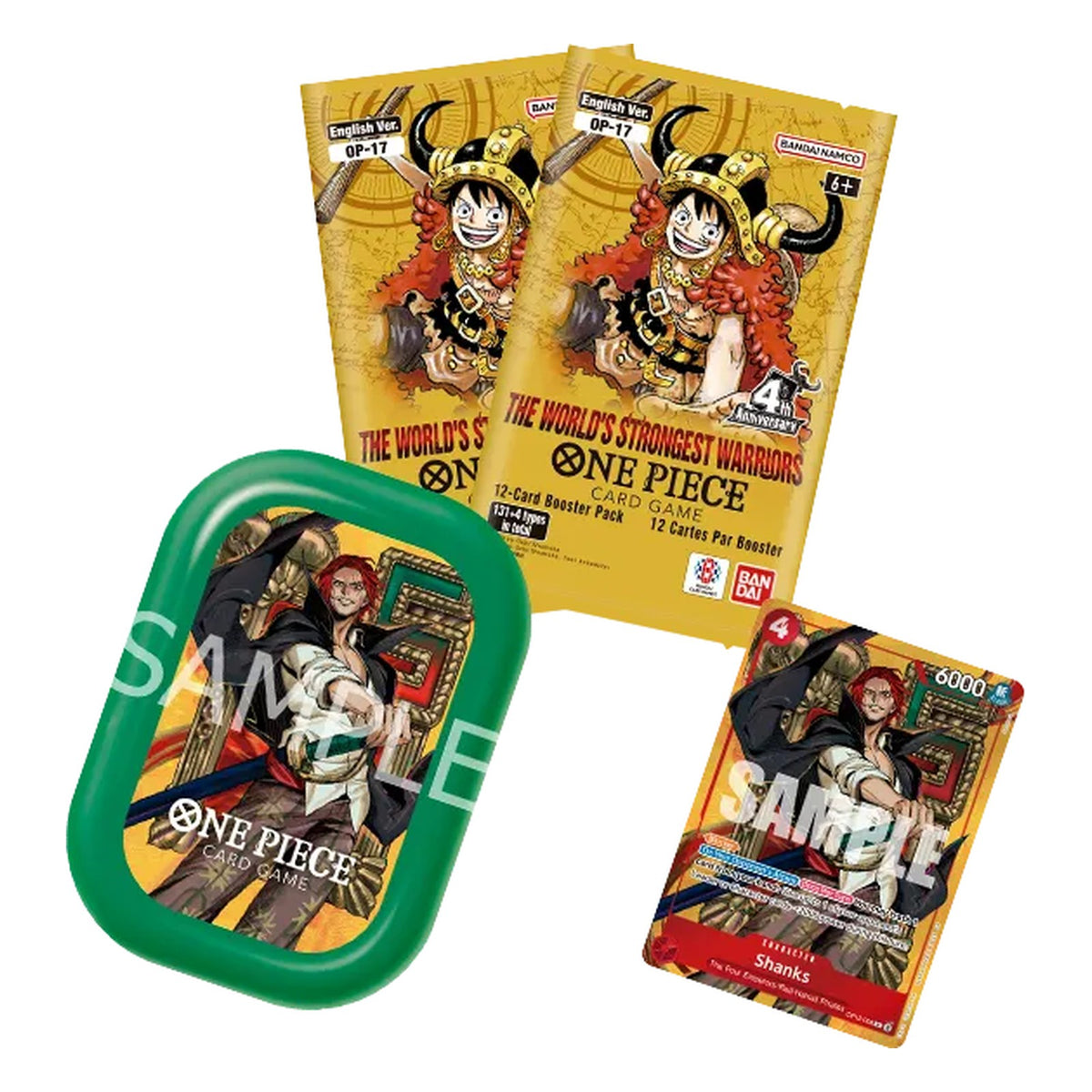 One Piece Card Game: TS-03 - Mini Case Set - Luffy / Shanks / Hancock, image 2