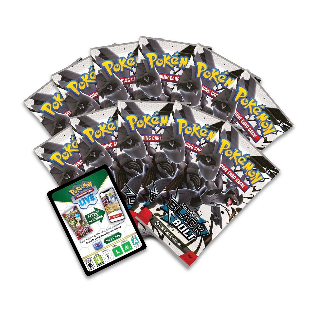 zekrom booster box Pokemon TCG: Black Bolt - Elite Trainer Box