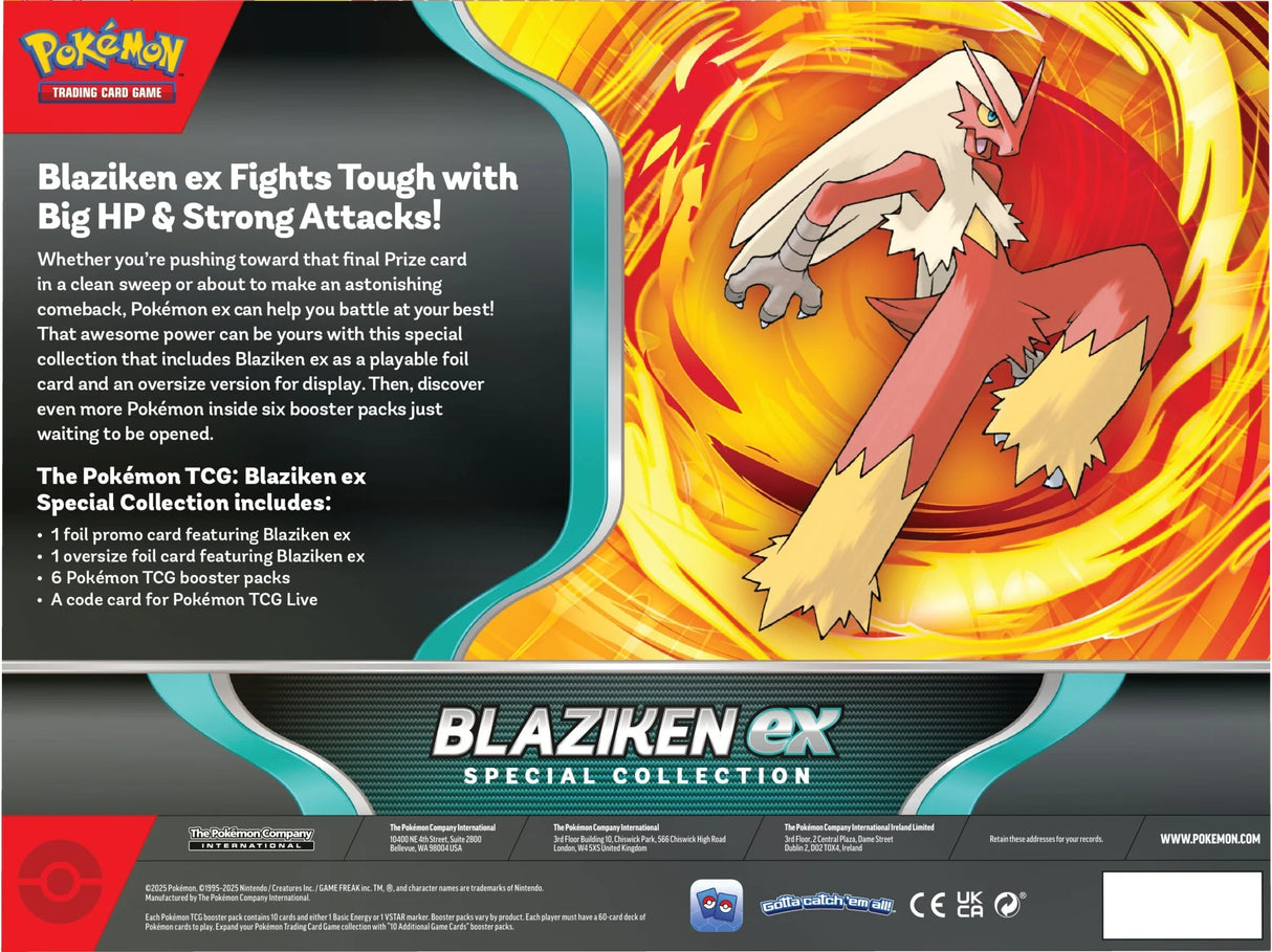 Pokémon TCG: Blaziken ex Special Collection Box