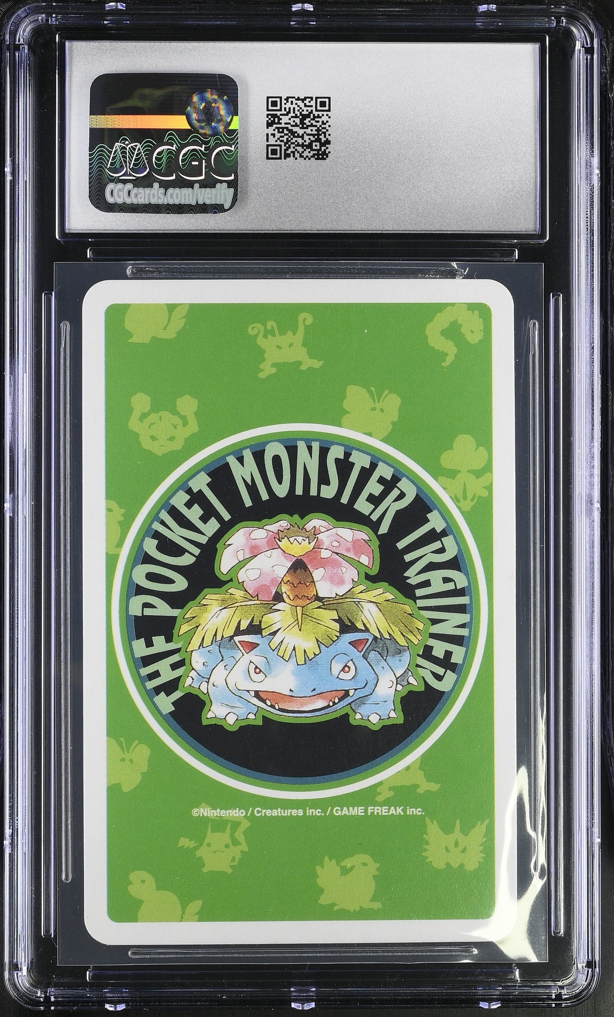 Pokemon - Japanese Playing Cards Green Deck Queen Hearts (1996) - Sandshrew - CGC - Grade 10