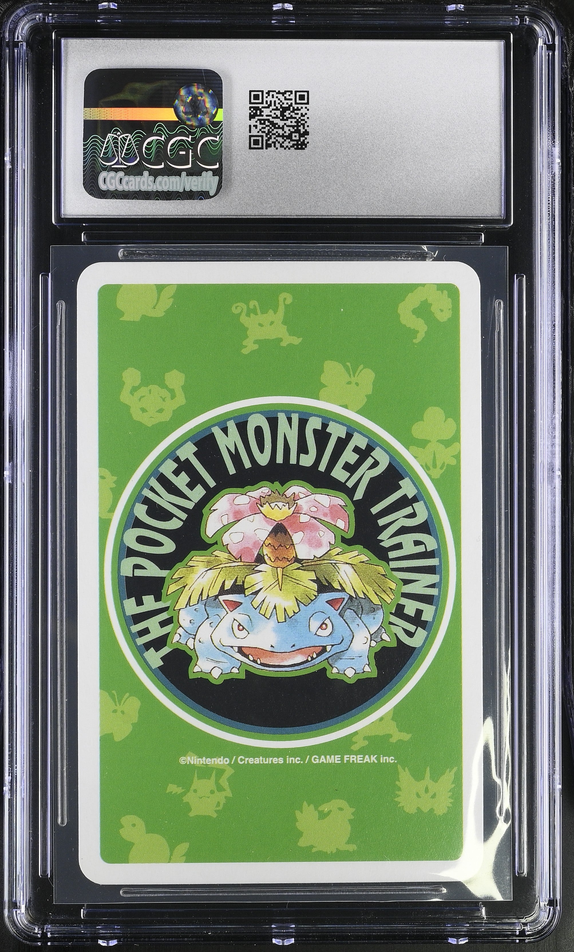 Pokemon - Japanese Playing Cards Green Deck Queen Hearts (1996) - Sandshrew - CGC 10