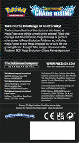 Pokemon TCG: Chaos Rising - Half Booster Box (18 Packs)
