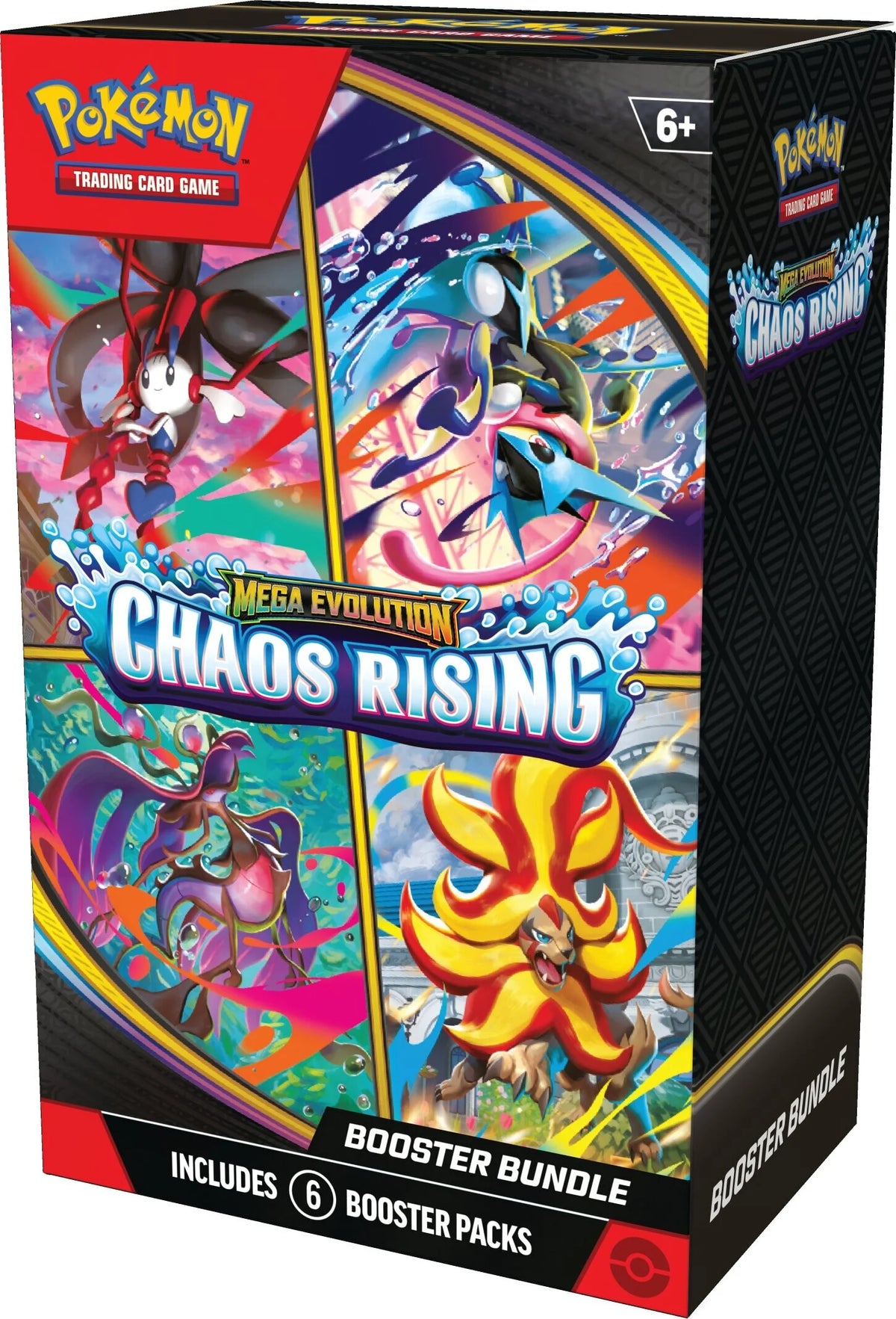 Pokemon TCG: Chaos Rising - Booster Bundle (6 Packs)