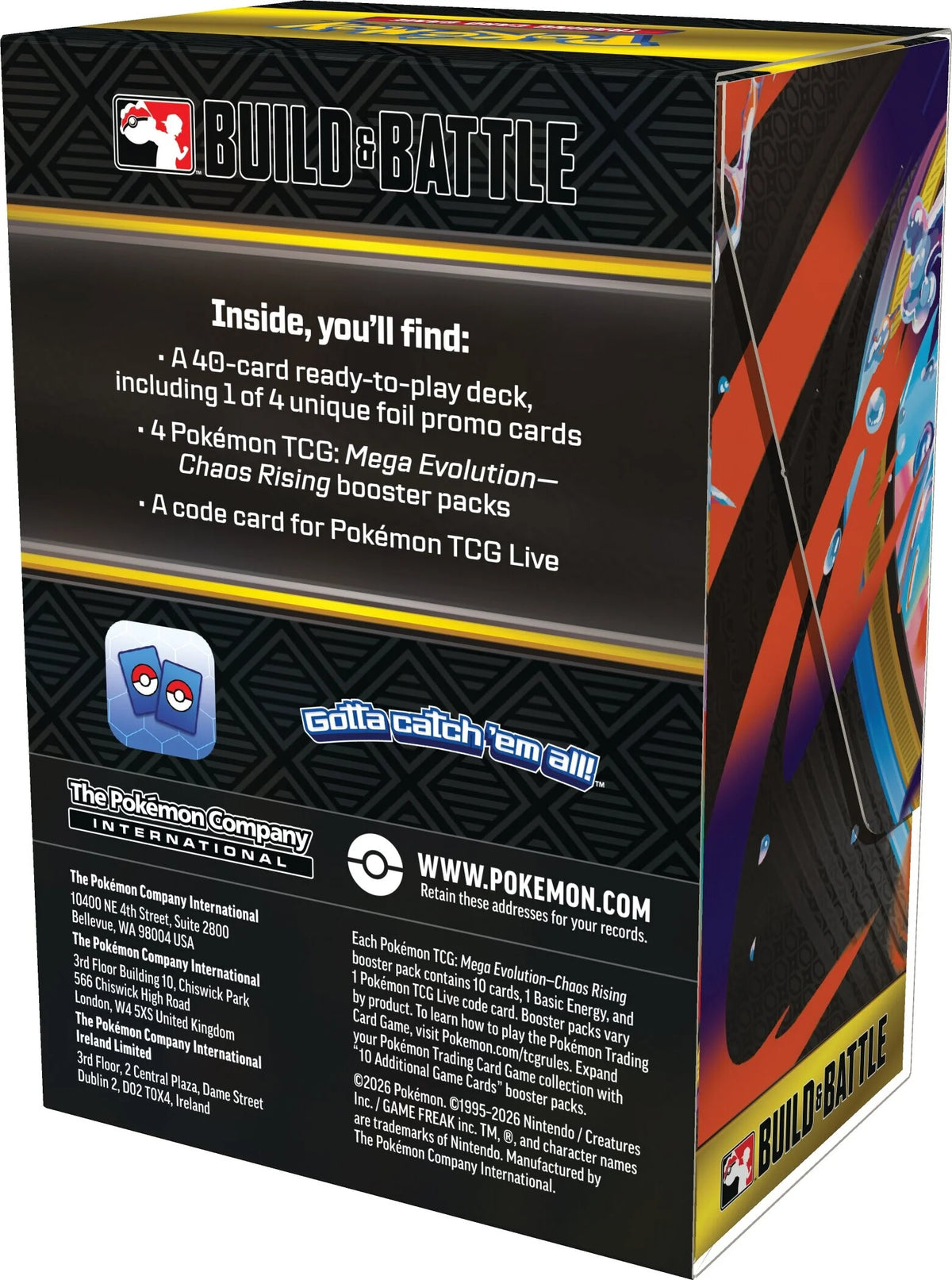 Pokemon TCG: Chaos Rising - Build & Battle Box