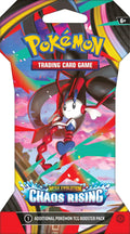 Chaos Rising Sleeved Booster Pack, front