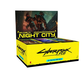 Cyberpunk TCG: Welcome to Night City - Booster Display (24 Packs)