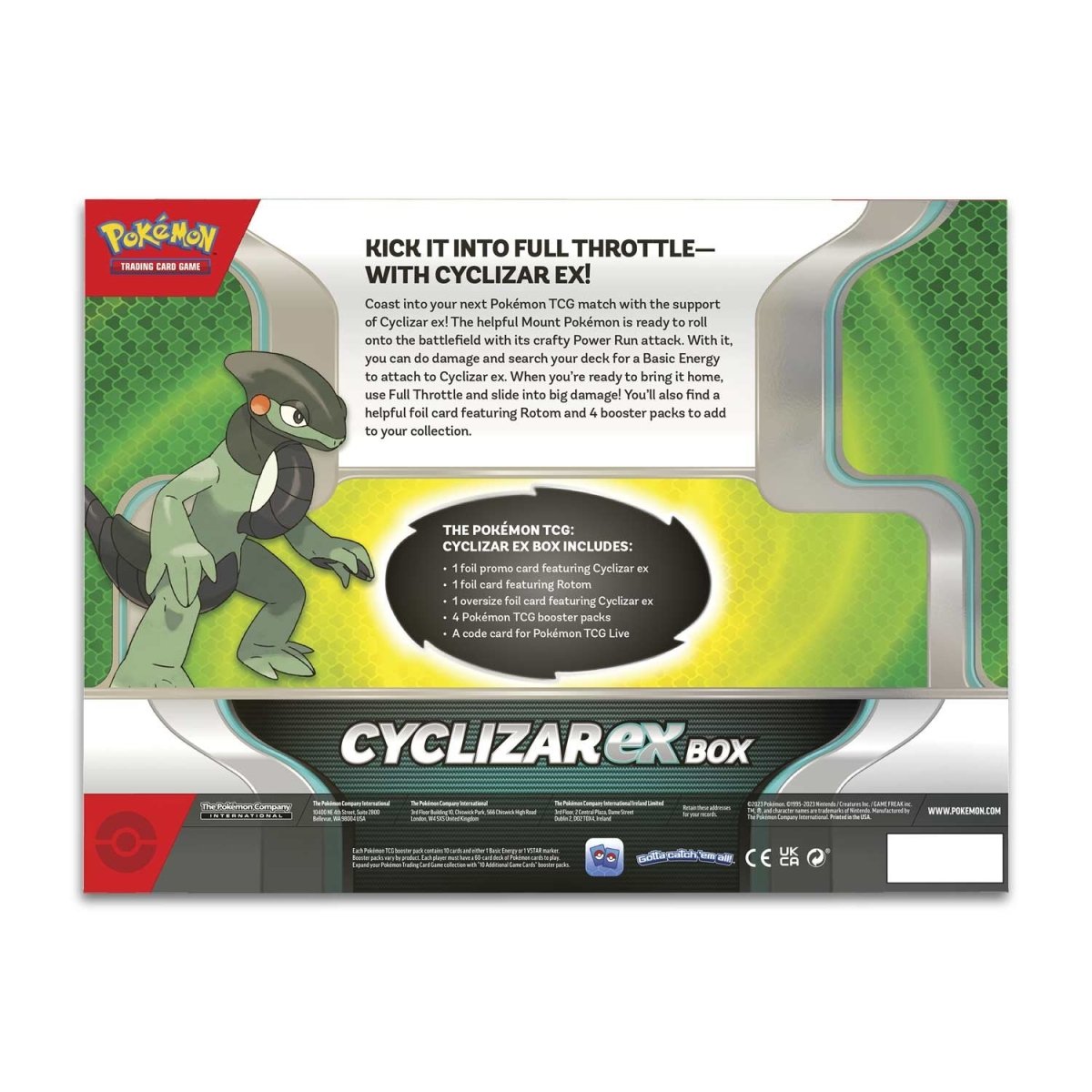Pokémon TCG: Cyclizar EX Box
