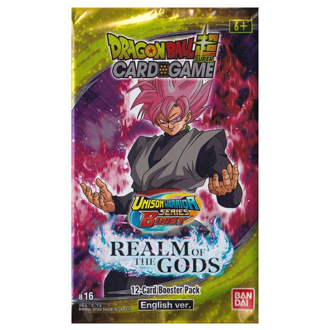 DragonBall Super Card Game - Unison Warrior Series Set 7 - Realm of the Gods - Booster Pack