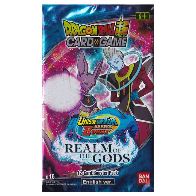 DragonBall Super Card Game Unison Warrior Series Set 7 Realm of the Gods Booster Pack