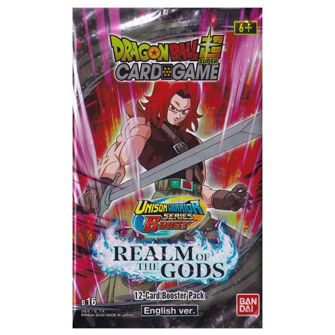 DragonBall Super Card Game Unison Warrior Series Set 7 Realm of the Gods Booster Pack