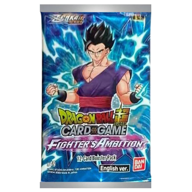 Dragon Ball Super Card Game - Zenkai Series - Fighter's Ambition - Booster Box (24 Packs)