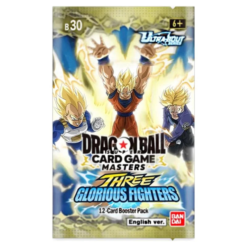 Dragon Ball Super Card Game - Ultra-Bout Series - B30 - Three Glorious Fighters - Booster Box (24 Packs)