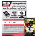 Dragon Ball Super Card Game - Fusion World - Raging Roar - Online Code Card