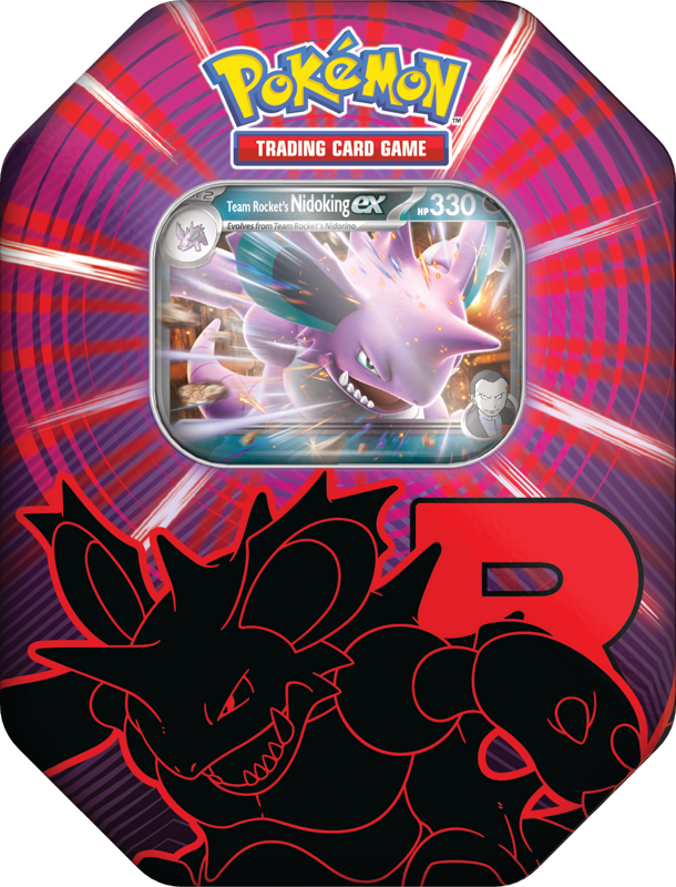 Pokemon TCG: Fall 2025 Team Rocket Tin - Nidoking ex