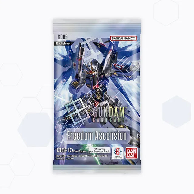 Gundam Card Game: Freedom Ascension (GD05) Booster Pack