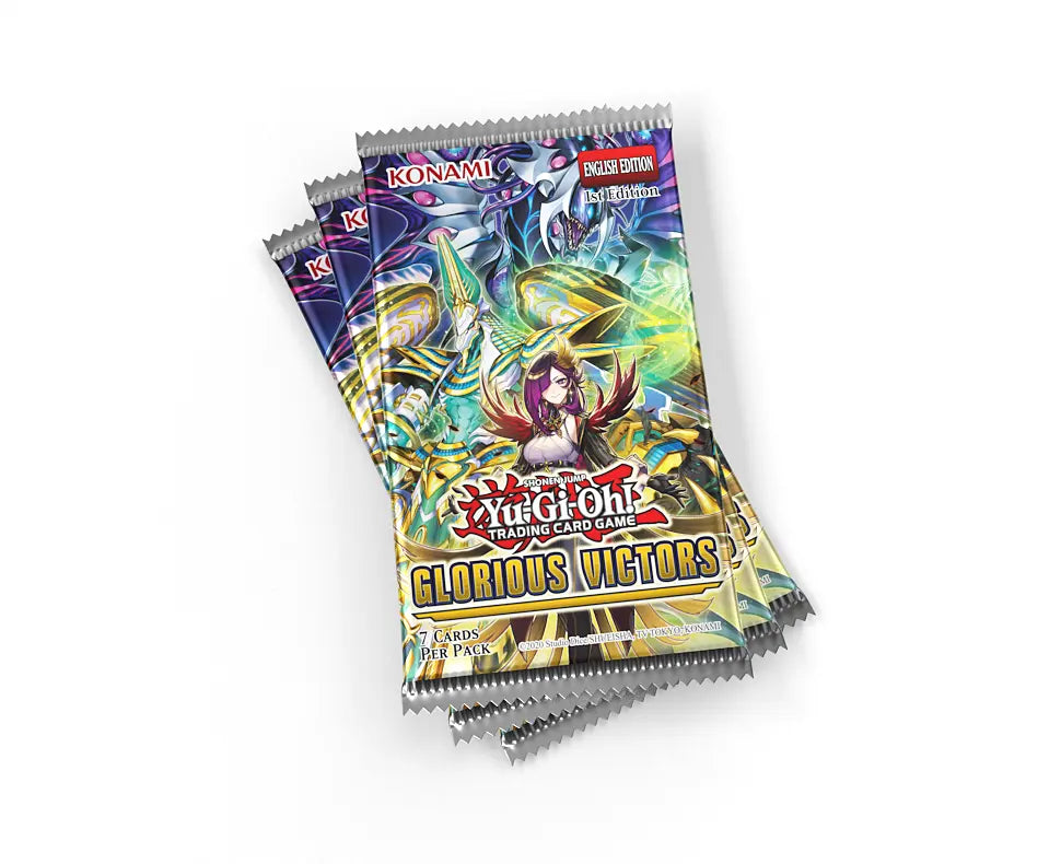 Yu-Gi-Oh! Glorious Victors booster packs