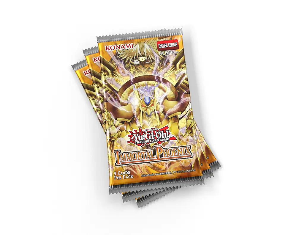 Yu-Gi-Oh! Immortal Phoenix booster packs