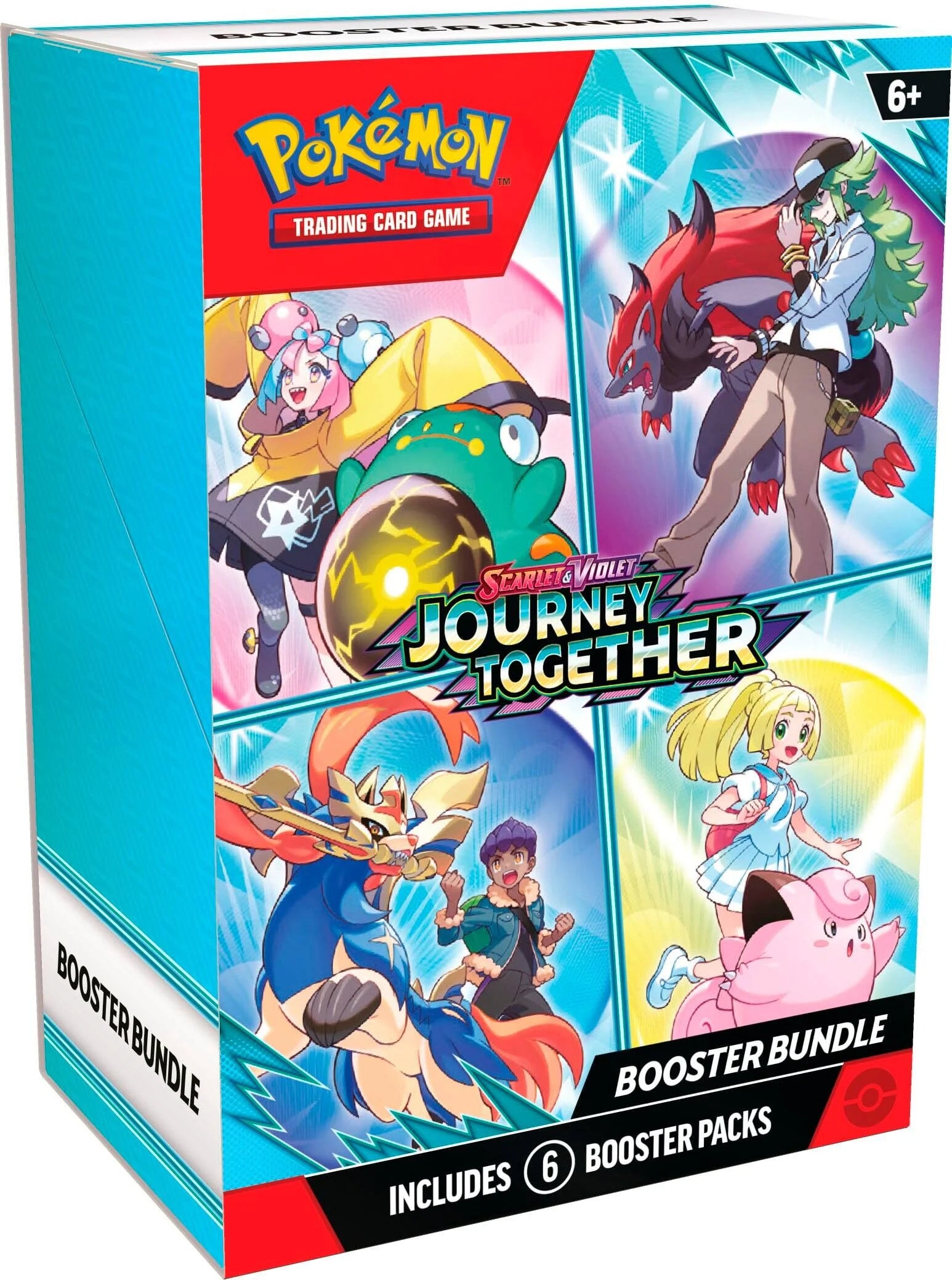 ポケモン Journey Together英語版 booster bundles Pokemon TCG: Journey Together - Booster Bundle (6 Packs