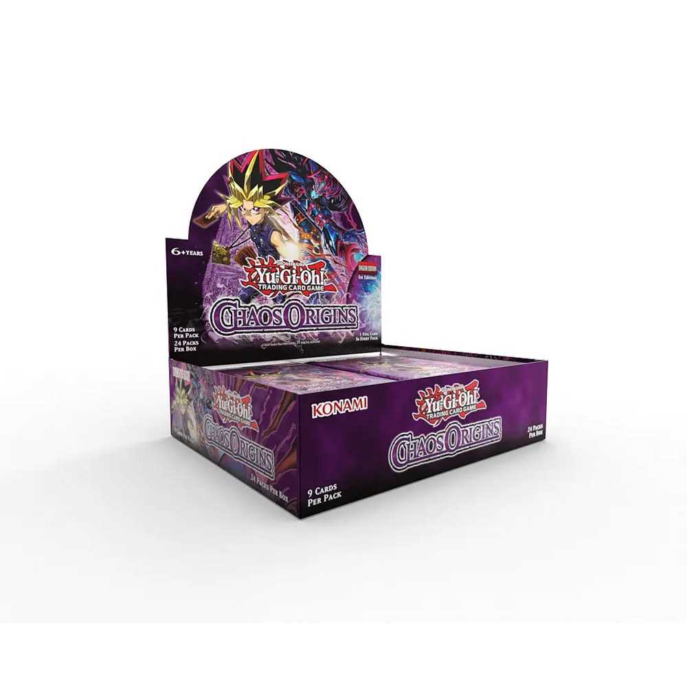 Yu-Gi-Oh! Chaos Origins booster box, 24 packs