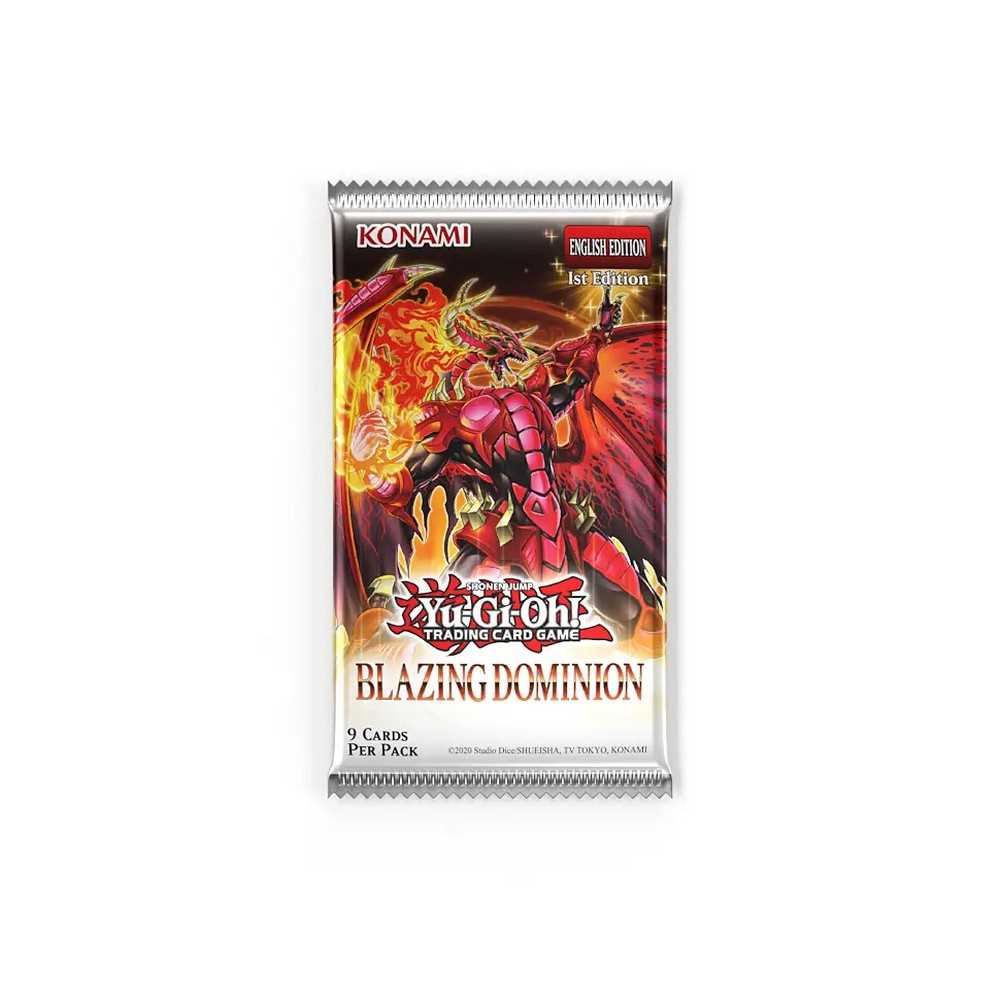 Yu-Gi-Oh! Blazing Dominion booster pack, 1st Edition English