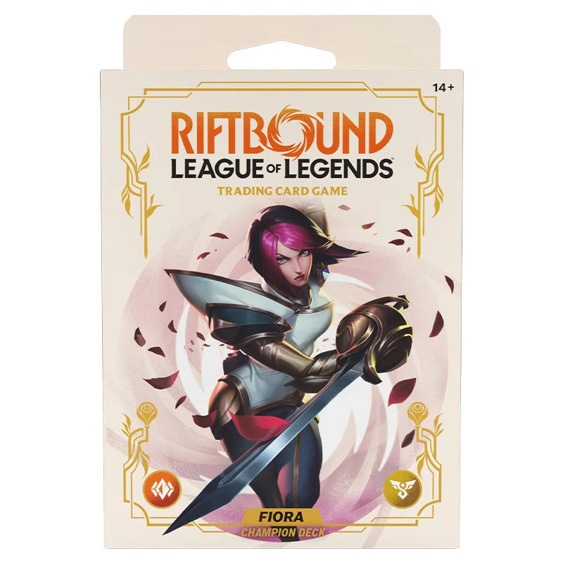 Riftbound: League of Legends TCG - Set 2 - Spiritforged Champion Deck - Fiora