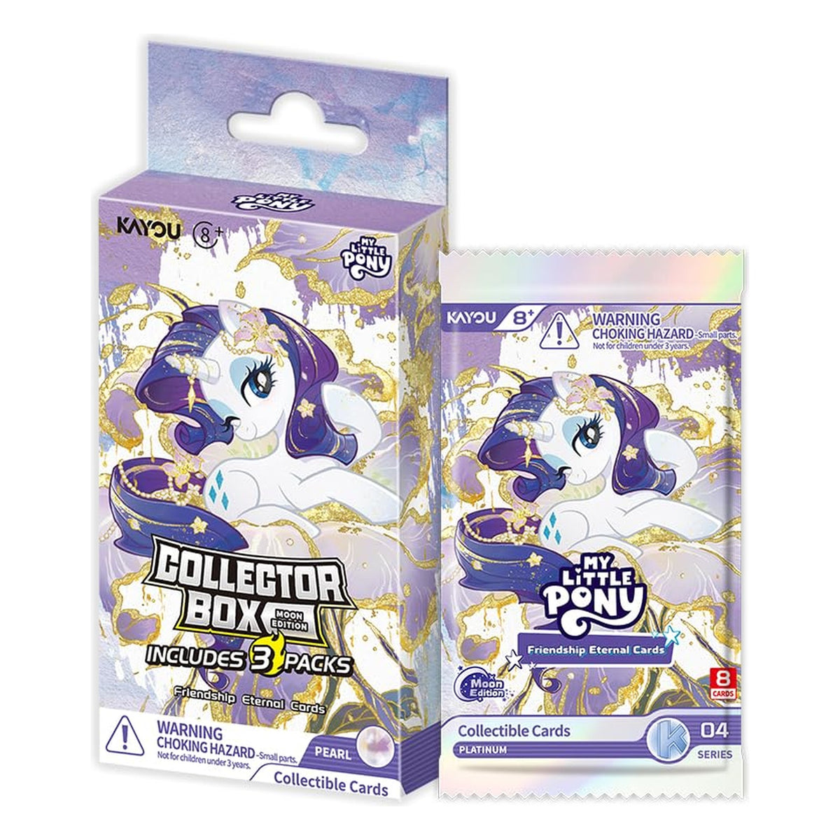 My Little Pony Friendship Eternal Cards: Moon Edition Series 4 - Collector Box (3 Packs)