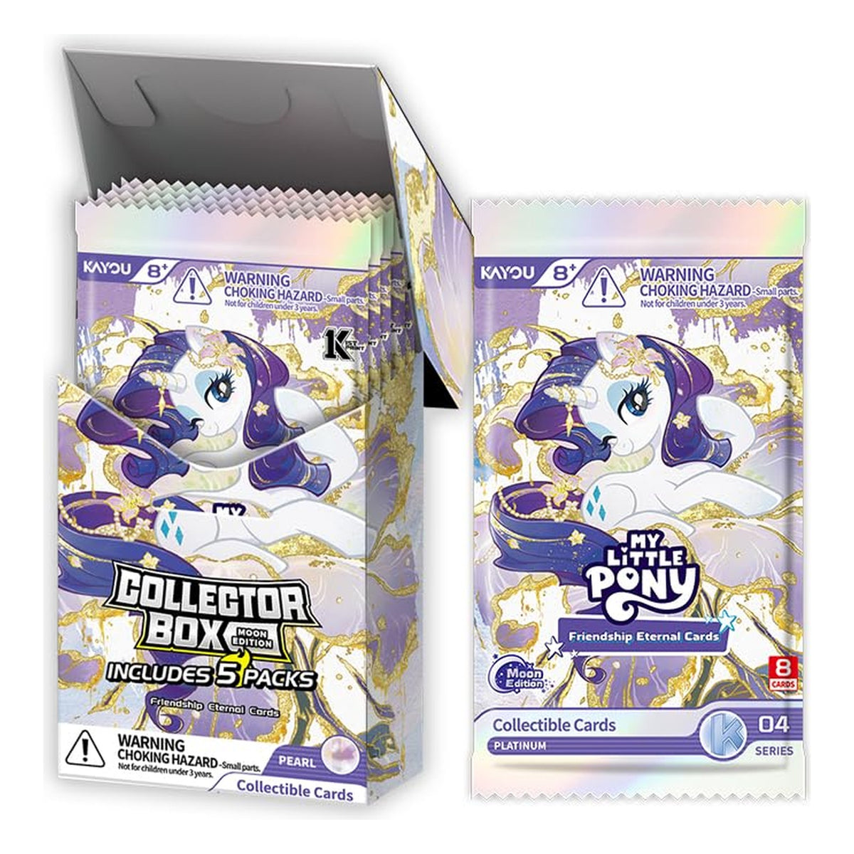 My Little Pony Friendship Eternal Cards: Moon Edition Series 4 - Collector Box (5 Packs)