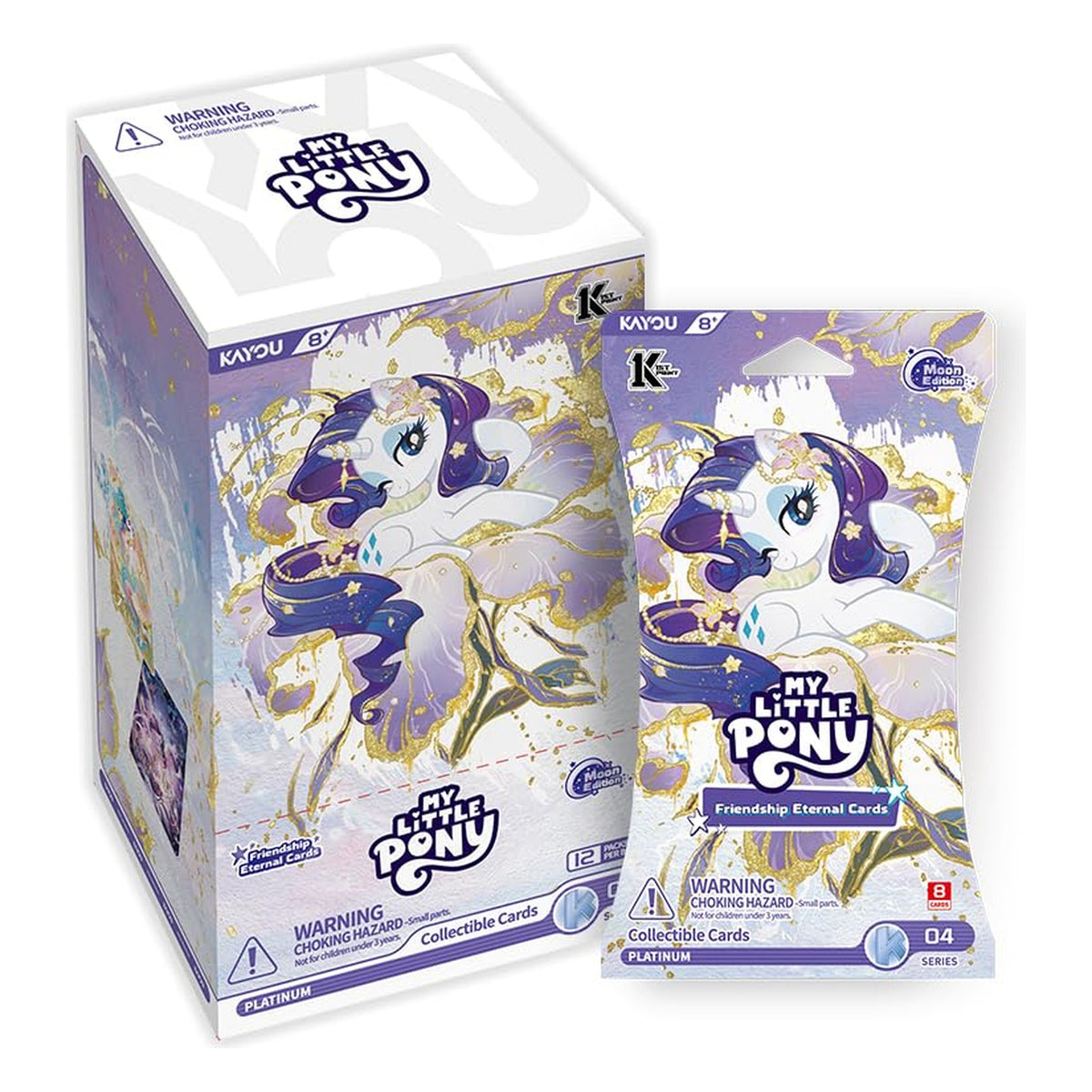 My Little Pony Friendship Eternal Cards: Moon Edition Series 4 - Blister Pack Box (12 Packs)