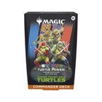 Teenage Mutant Ninja Turtles Commander Deck Turtle Power! deck box