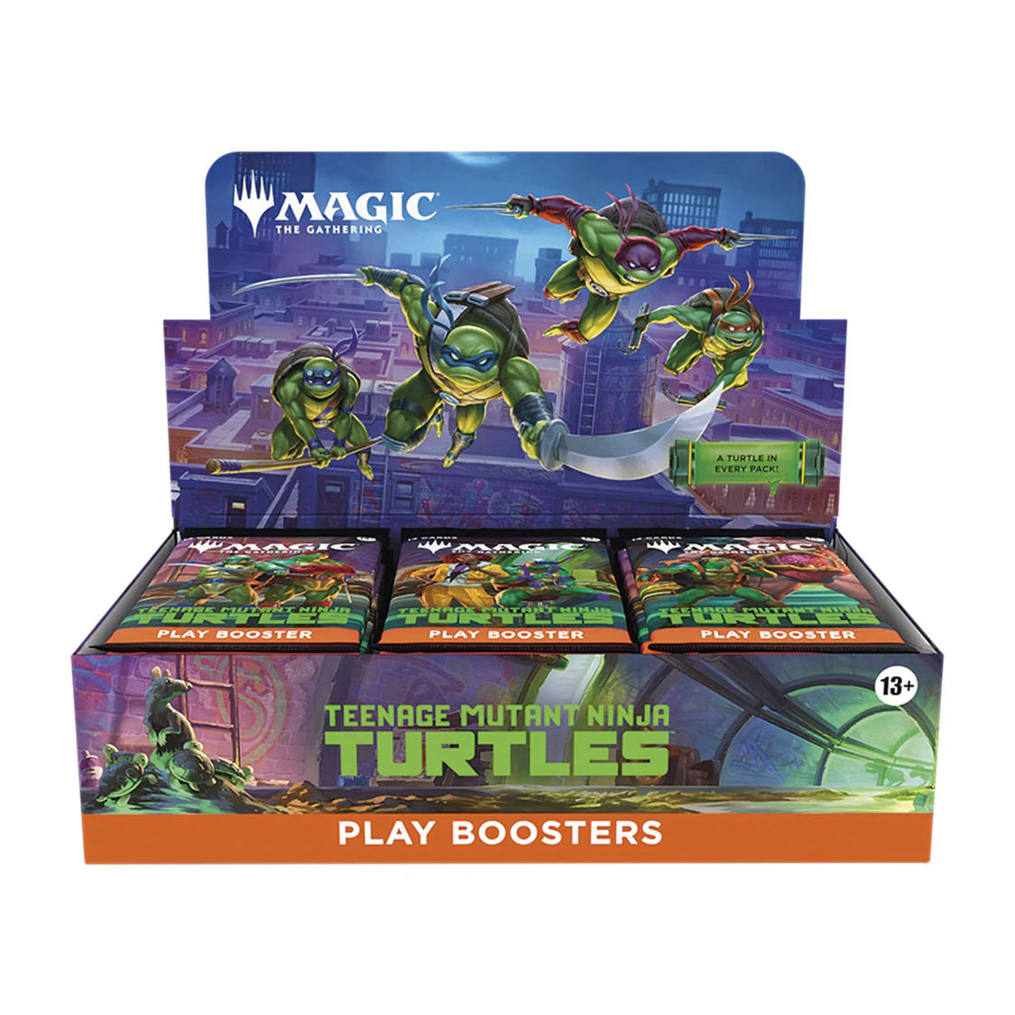 Teenage Mutant Ninja Turtles Play Booster Box (30 Packs) box