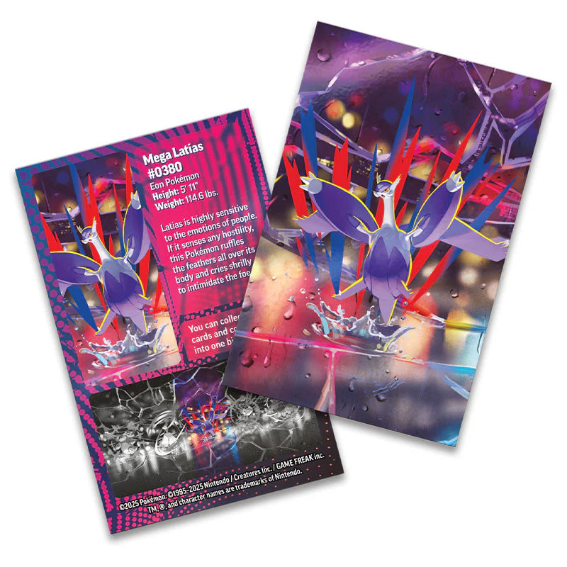 Pokemon TCG: Mega Heroes - Mini Tin - Set of 5