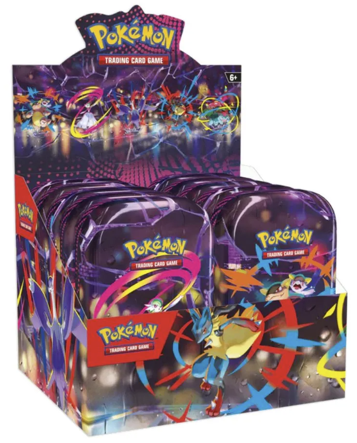Pokemon TCG: Mega Heroes - Mini Tin - Sealed case (10 tins)