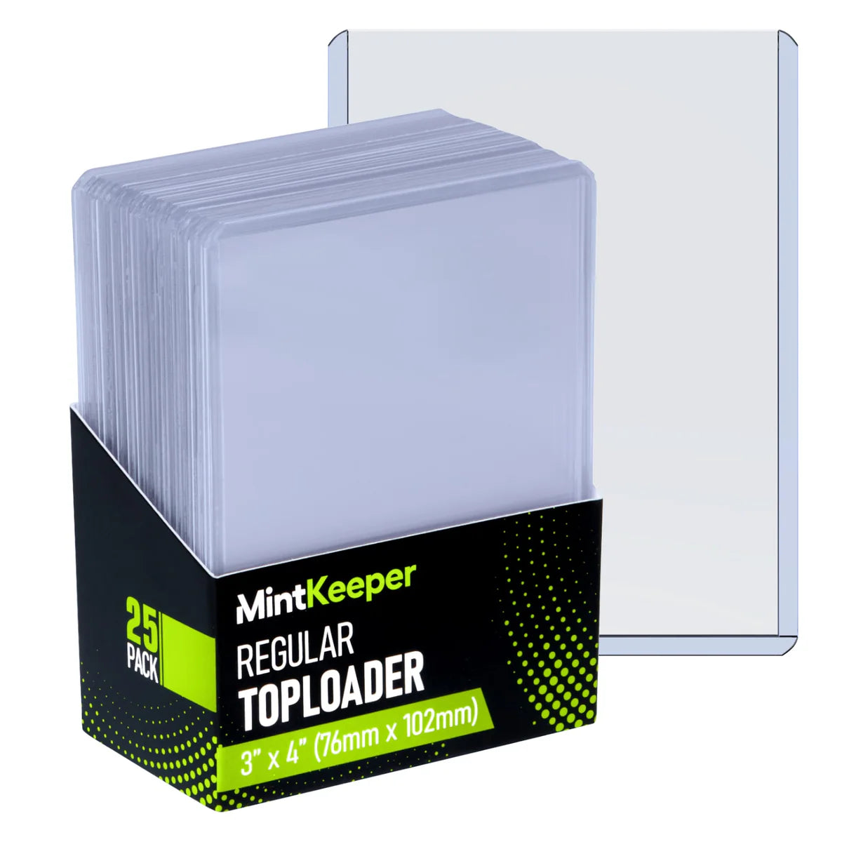 MintKeeper - Card Toploaders - Regular 35pt 3"x4" (25 pack)