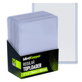 MintKeeper - Card Toploaders - Regular 35pt 3"x4" (25 pack)