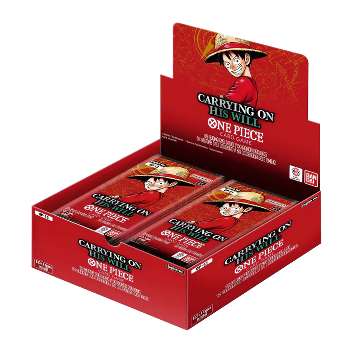 One Piece Card Game: OP-13 - Carrying On His Will - Booster Box (24 Packs)