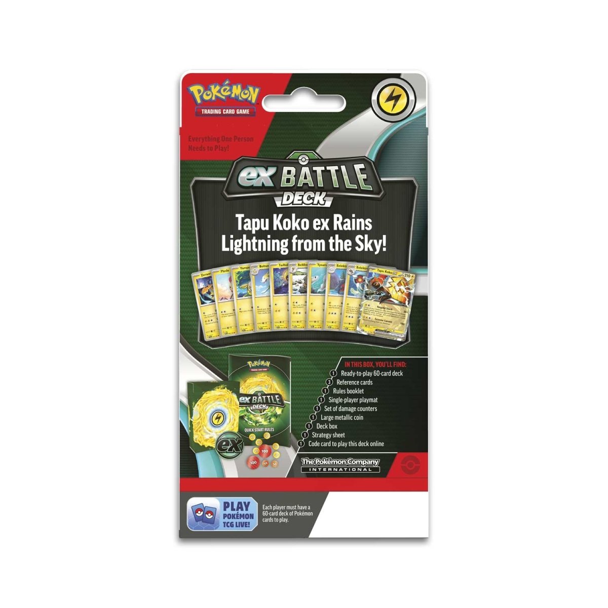 Pokemon TCG: Tapu Koko ex Battle Deck