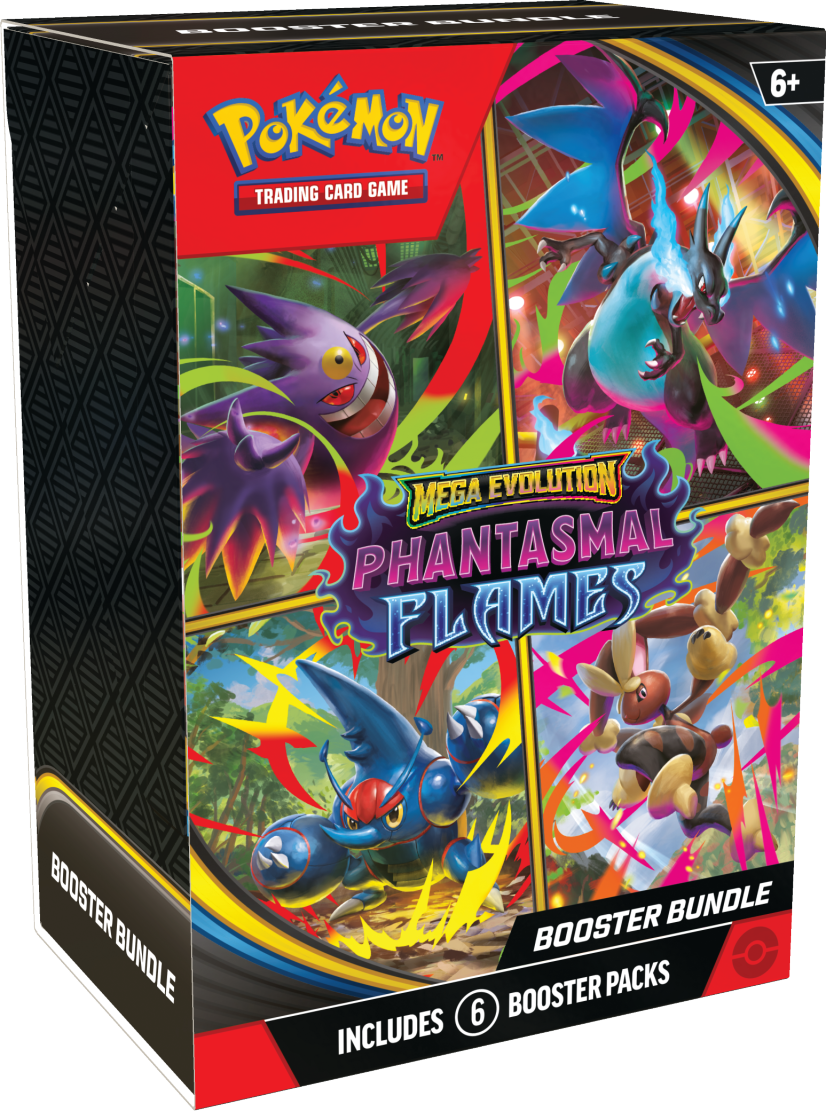 Pokemon TCG: Phantasmal Flames - Booster Bundle (6 Packs)