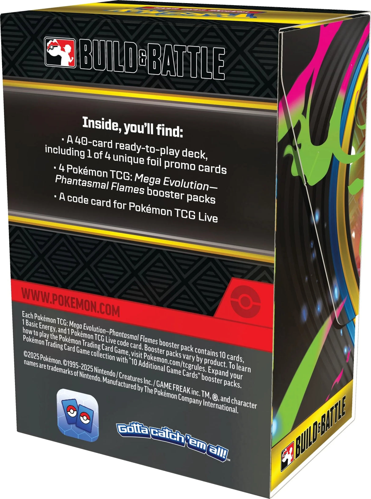 Pokemon TCG: Phantasmal Flames - Build & Battle Box